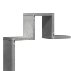 vidaXL Estantería pared madera ingeniería gris hormigón 104,5x10x43 cm Gris hormig&oacute;n Sale