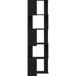 vidaXL Estantería 50 x 50 x 179 cm Roble negro