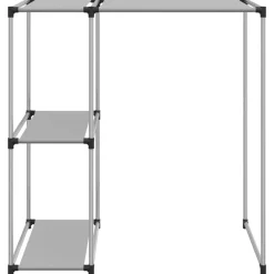 vidaXL Accesorios Para El Baño-Estantería sobre lavadora hierro 87x55x90,5 cm