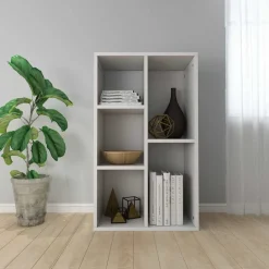 vidaXL Estanterías-Estantería/Aparador madera contrachapada 50x25x80 cm
