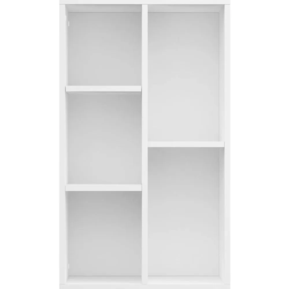 vidaXL Estanterías-Estantería/Aparador madera contrachapada 50x25x80 cm