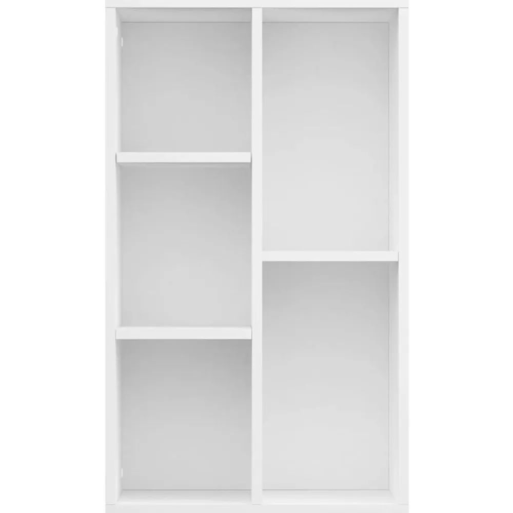 vidaXL Estanterías-Estantería/Aparador madera contrachapada 50x25x80 cm