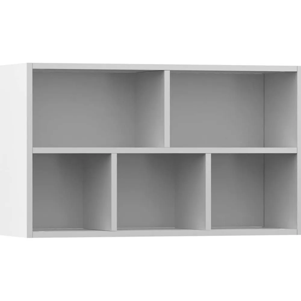 vidaXL Estanterías-Estantería/Aparador madera contrachapada 50x25x80 cm