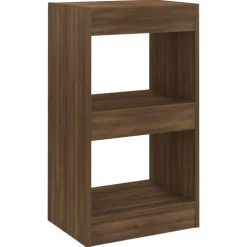 vidaXL Estantería/divisor de espacios roble marrón 40x30x72 cm Marrón roble Online