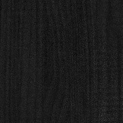 vidaXL Estantería/divisor de espacios madera pino 40x35x103 cm Negro Sale