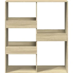 vidaXL Estantería/divisor de espacios 100x33x115 cm Roble Sonoma New