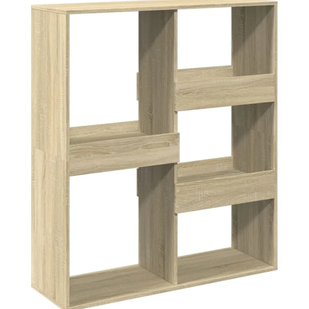 vidaXL Estantería/divisor de espacios 100x33x115 cm Roble Sonoma New