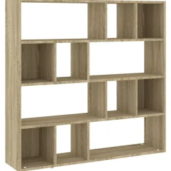 vidaXL Estantería/divisor de espacios 105x24x102 cm Roble Sonoma Clearance