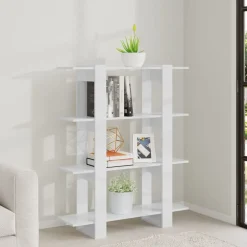 vidaXL Estanterías-Estantería/divisor de espacios 100x30x123,5 cm