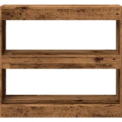 vidaXL Estantería/divisor de espacios 80x30x72 cm Madera antigua Online