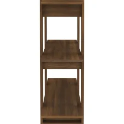 vidaXL Estantería/divisor de espacios roble marrón 100x30x87 cm Marr&oacute;n roble Best
