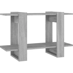 vidaXL Estantería/divisor de espacios 80x30x51 cm Gris sonoma Best