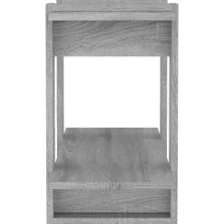 vidaXL Estantería/divisor de espacios 80x30x51 cm Gris sonoma Best
