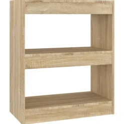 vidaXL Estantería/divisor de espacios color 60x30x72 cm Roble Sonoma Outlet