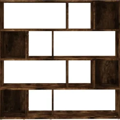 vidaXL Estantería/divisor de espacios 105x24x102 cm Roble ahumado Hot