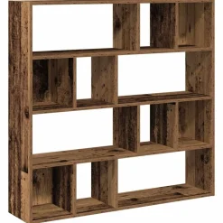 vidaXL Divisores De Ambientes-Estantería/divisor de espacios 105x24x102 cm