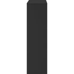 vidaXL Estantería/divisor de espacios 100x33x115 cm Negro Clearance