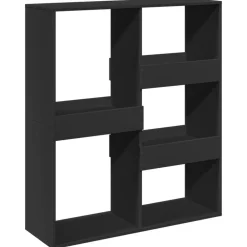 vidaXL Estantería/divisor de espacios 100x33x115 cm Negro Clearance