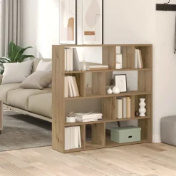 vidaXL Divisores De Ambientes-Estantería/divisor de espacios 105x24x102 cm