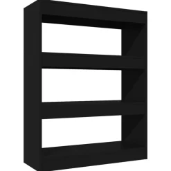 vidaXL Estanterías-Estantería/divisor madera contrachapada 80x30x103 cm