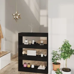 vidaXL Estanterías-Estantería/divisor madera contrachapada 80x30x103 cm