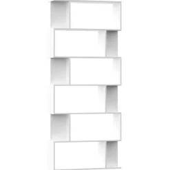 vidaXL Estanterías-Estantería/divisor madera contrachapada 80x24x192cm