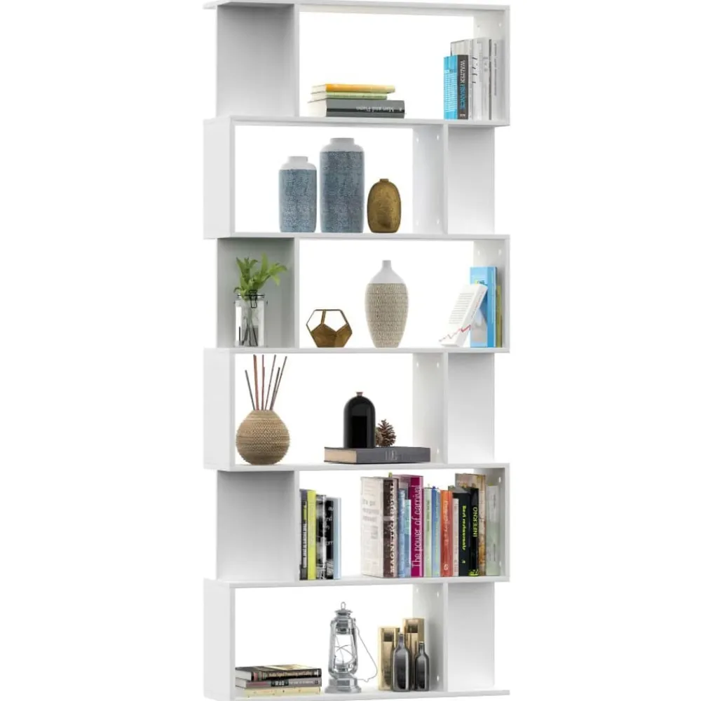 vidaXL Estanterías-Estantería/divisor madera contrachapada 80x24x192cm