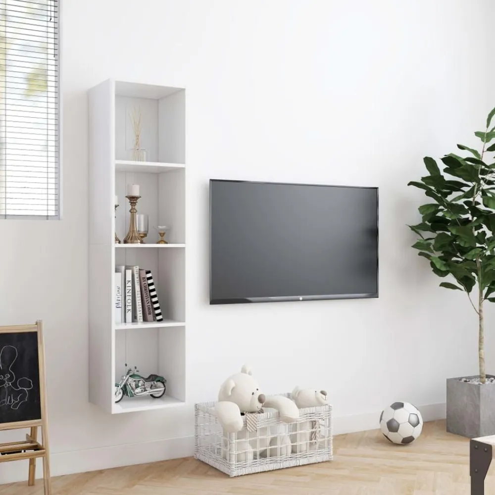 vidaXL Estanterías-Estantería/mueble para TV 143x30x36 cm