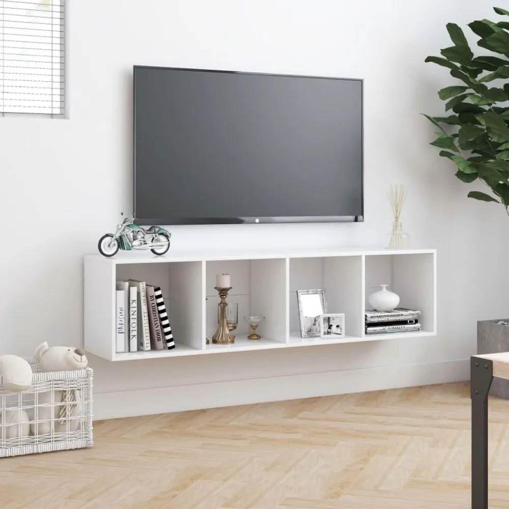 vidaXL Estanterías-Estantería/mueble para TV 143x30x36 cm