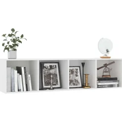 vidaXL Estanterías-Estantería/mueble para TV 143x30x36 cm
