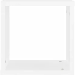 vidaXL Estanterías-Estantes cubo de pared 2 unidades 30x15x30 cm
