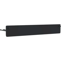 vidaXL Accesorios De Bricolaje-Estantes de pared de jardín para herramientas 4 uds acero negro