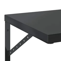 vidaXL Estanterías-Estantes de pared 2 uds acero inoxidable 100x40 cm