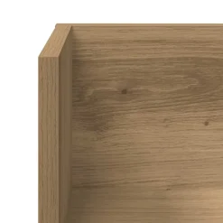 vidaXL Estanterías-Estantes de pared 2 uds madera 75x16,5x16,5 cm