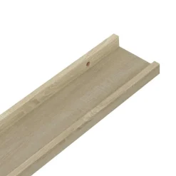 vidaXL Estanterías-Estantes de pared 2 unidades 40x9x3 cm