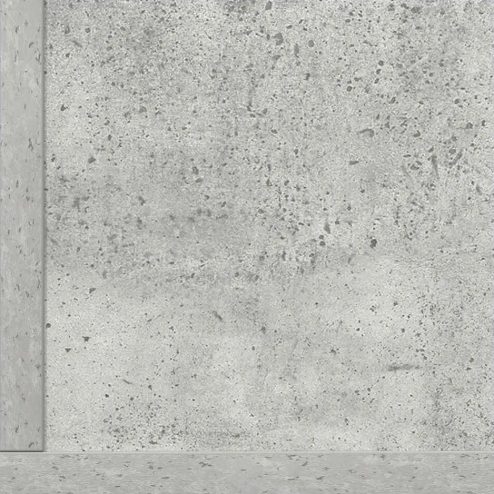 vidaXL Estantes de pared 2 uds madera gris hormigón 75x16,5x16,5 cm Gris hormigón Online