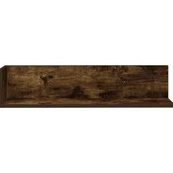 vidaXL Estanterías-Estantes de pared 2 uds madera 75x16,5x16,5 cm