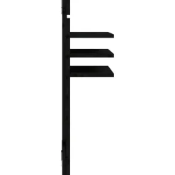 vidaXL Estanterías-Estantes mesitas de pared 2 uds madera maciza de pino
