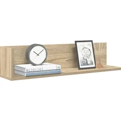 vidaXL Estantes pared 2 uds madera 75x16,5x16,5 cm Roble Sonoma Hot