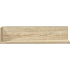 vidaXL Estantes pared 2 uds madera 75x16,5x16,5 cm Roble Sonoma Hot