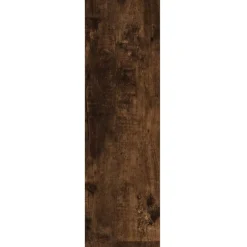 vidaXL Estanterías-Estantes pared 2 uds madera contrachapada roble humo 50x15x50cm