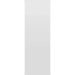 vidaXL Estantes pared madera contrachapada blanco brillo 104x20x58,5cm Blanco brillante Hot