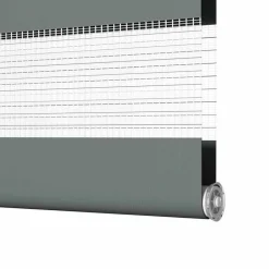 vidaXL Decoración-Estor cebra 40x100cm tejido ancho 35,9 cm poliéster