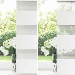 vidaXL Decoración-Estor cebra 40x100cm tejido ancho 35,9 cm poliéster