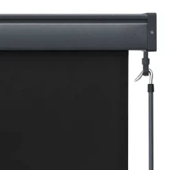 vidaXL Estor enrollable de exterior gris 60x250 cm Antracita Online