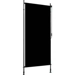 vidaXL Estor enrollable de exterior gris 100x270 cm Antracita Best