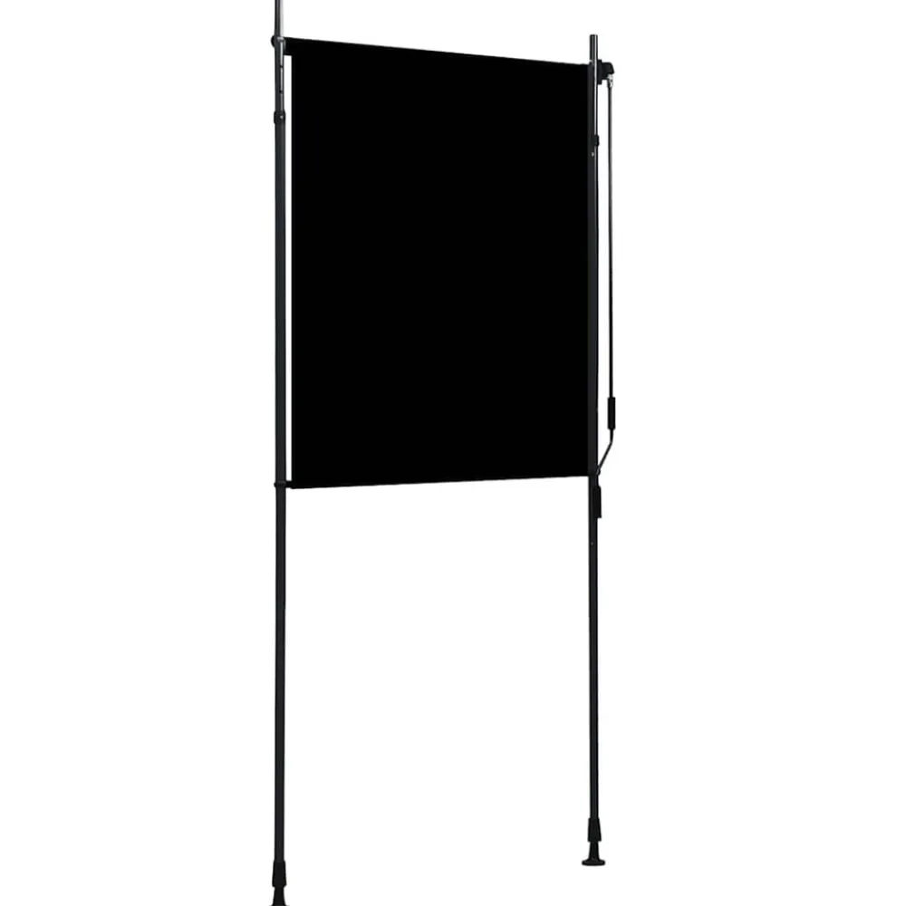 vidaXL Estor enrollable de exterior gris 100x270 cm Antracita Best