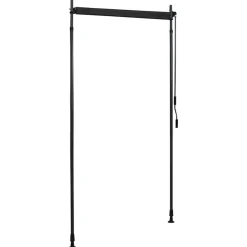 vidaXL Estor enrollable de exterior gris 100x270 cm Antracita Best