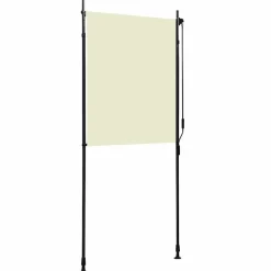 vidaXL Estor enrollable de exterior color 100x270 cm Crema Online