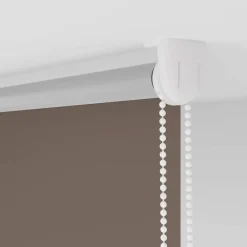 vidaXL Estor Enrollable Opaco color 40x130 cm Tela Ancho 35,7 cm Café New